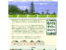 Tablet Screenshot of midoriseikei.com